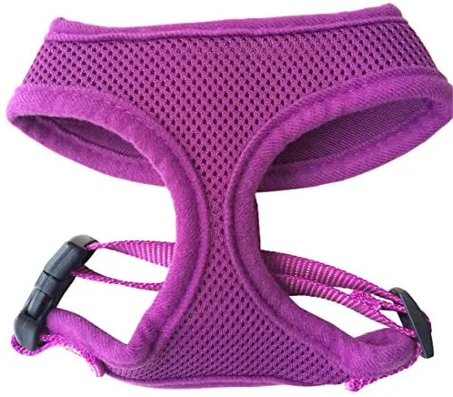 Soft Mesh Dog Cat Harness No Pull Comfort Padded Vest for Small Pet Cat and Puppy