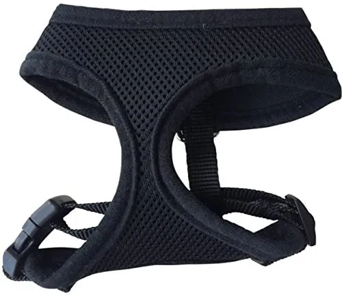 Soft Mesh Dog Cat Harness No Pull Comfort Padded Vest for Small Pet Cat and Puppy