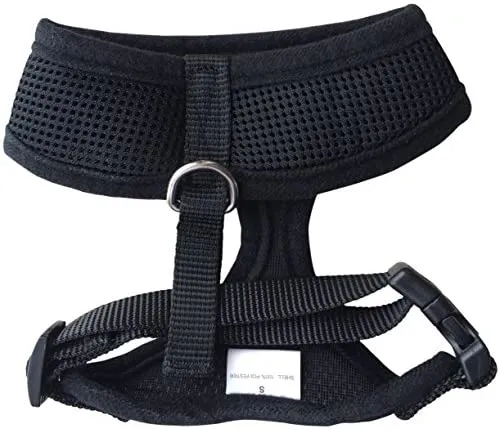 Soft Mesh Dog Cat Harness No Pull Comfort Padded Vest for Small Pet Cat and Puppy