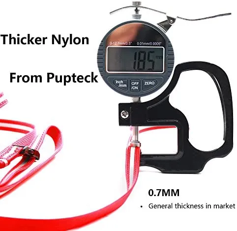 Arnés ajustable de nailon para gatos con correa negro PUPTECK.