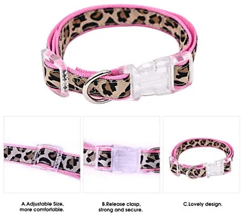 PAWZ Road Leopard - Juego de arnés para collar de mascota