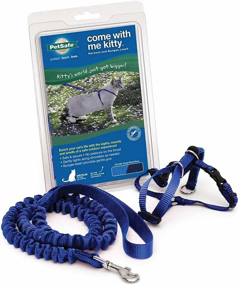 PetSafe Come with Me Kitty Harness and Bungee Leash, Harness for Cats