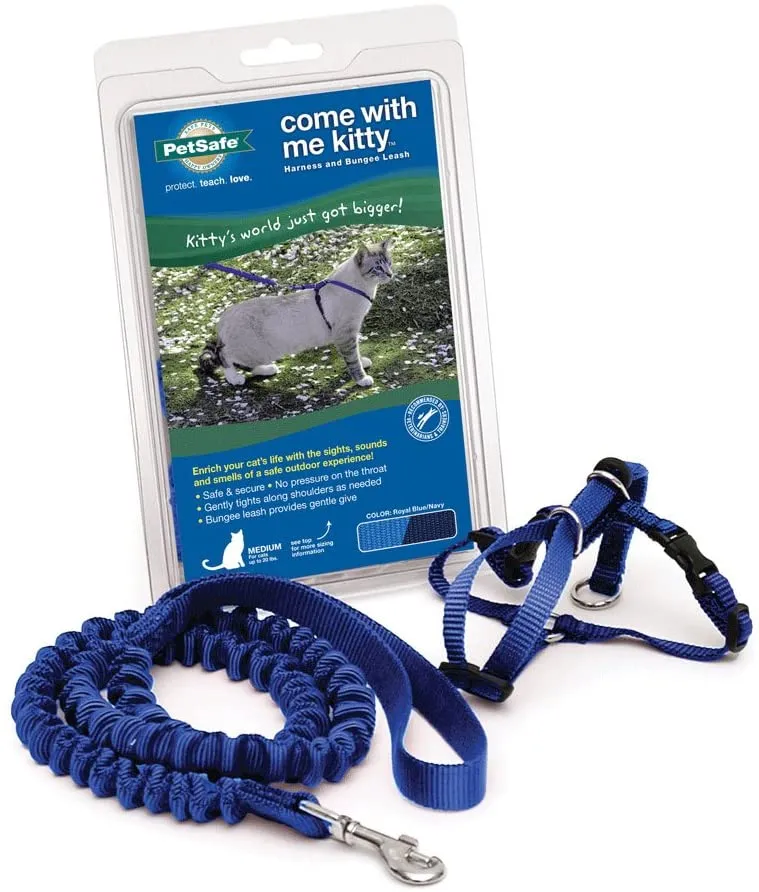 PetSafe Come with Me Kitty Harness and Bungee Leash, Harness for Cats
