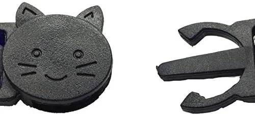 PACCOMFET FUNPET 6 Pcs Breakaway Cat Collar Reflective Nylon Strip Bell, Safe Durable