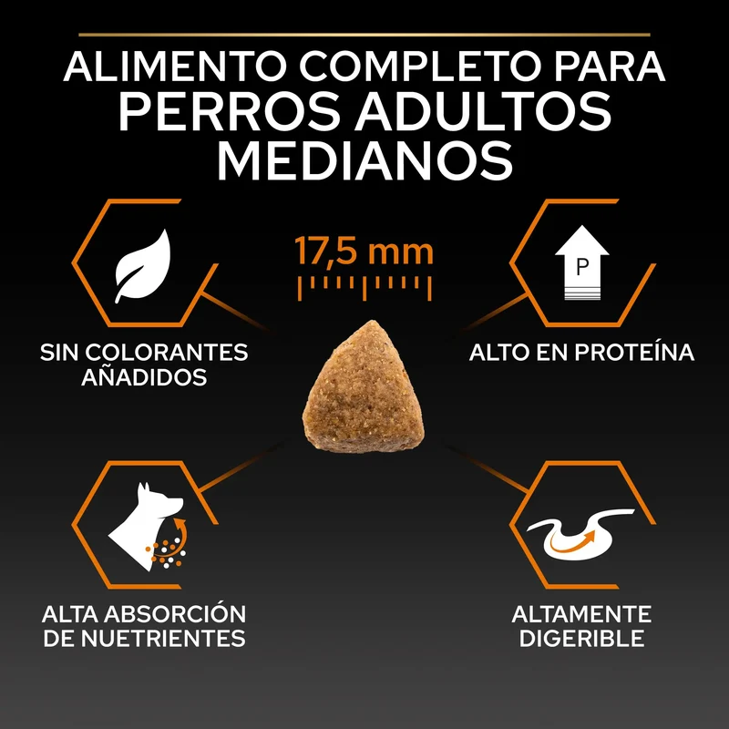 Pro Plan Dog Medium Adult Pollo 3 kg