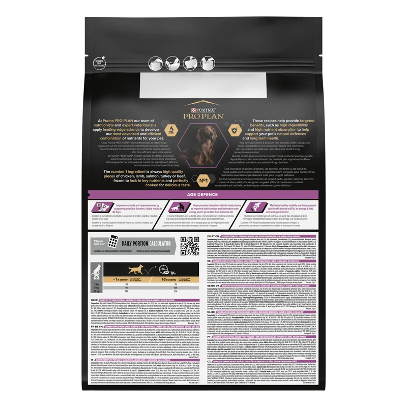 Pro Plan Dog Small Y Mini Adult Agedefen 9+ Pollo 3 kg