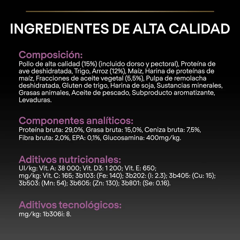 Pro Plan Dog Small Y Mini Adult Agedefen 9+ Pollo 3 kg