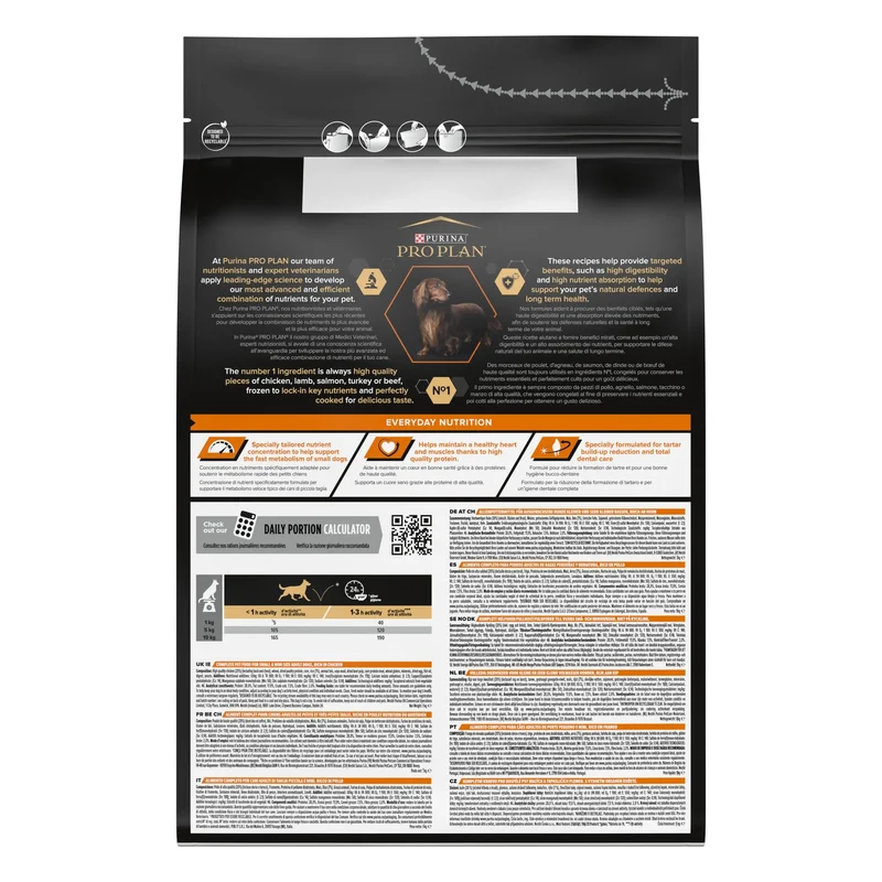 Pro Plan Dog Small y Mini Adult Pollo Pienso para Perros
