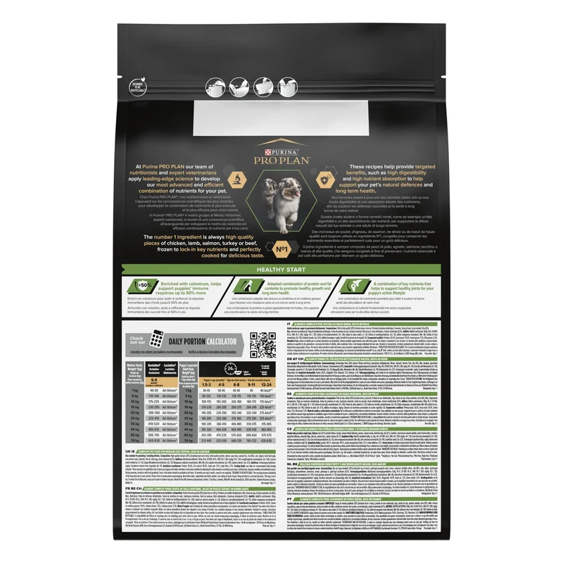 Pro Plan Dog Medium Puppy Start Pollo Pienso para Cachorros