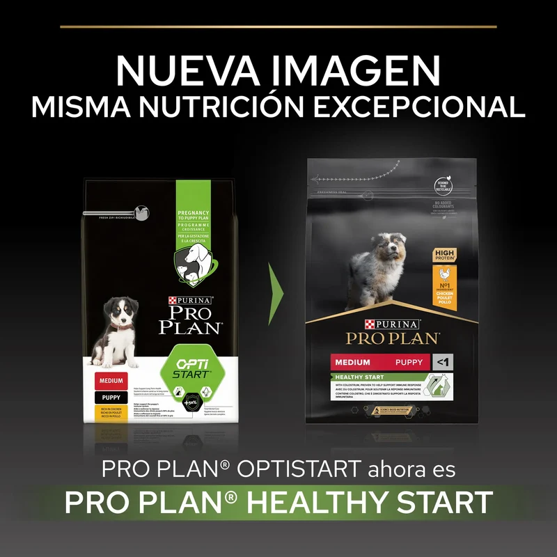 Pro Plan Dog Medium Puppy Start Pollo Pienso para Cachorros
