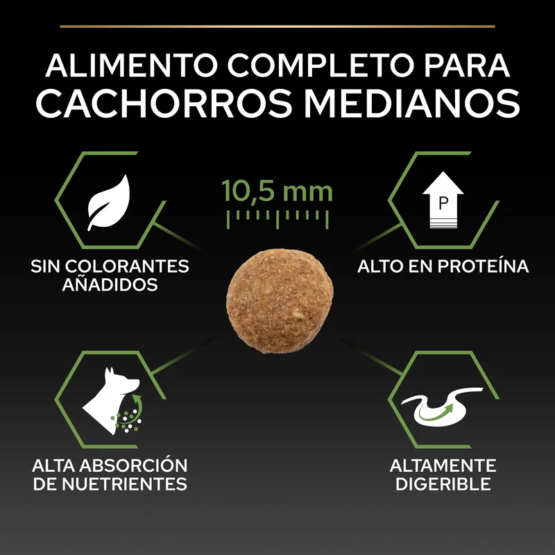 Pro Plan Dog Medium Puppy Start Pollo Pienso para Cachorros