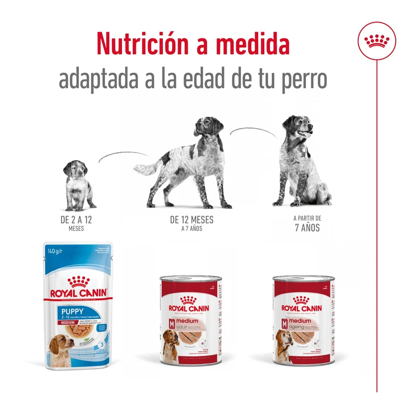 Royal Canin Medium Adult 410 g lata perro húmedo