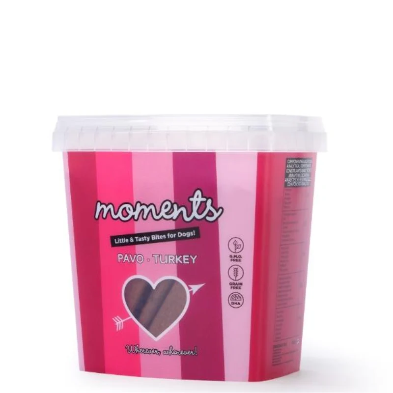 SNACKS MOMENTS PERROS PAVO BARRITAS 600 GRAMOS