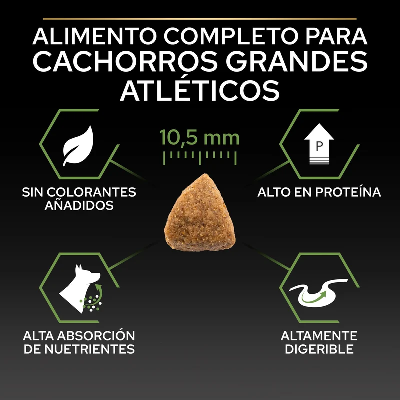 Pro Plan Dog Large Athletic Puppy Start Pollo Pienso para Cachorros