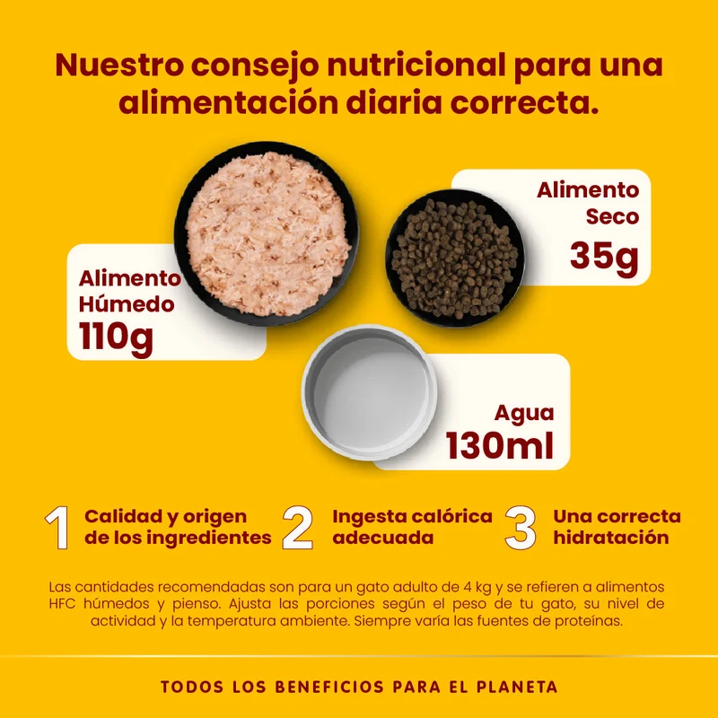 Almo Nature HFC Complete Sterilized Jamón Tarrina Comida Húmeda para Gatos