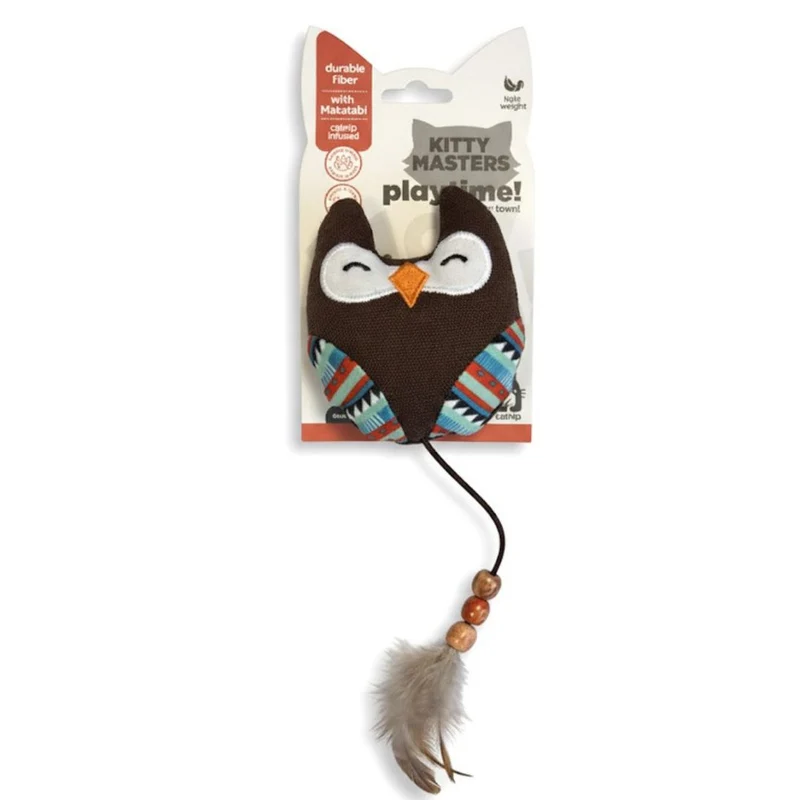 KittyMasters Búho Real con Catnip
