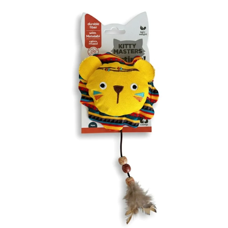 KittyMasters León Amarillo con Catnip