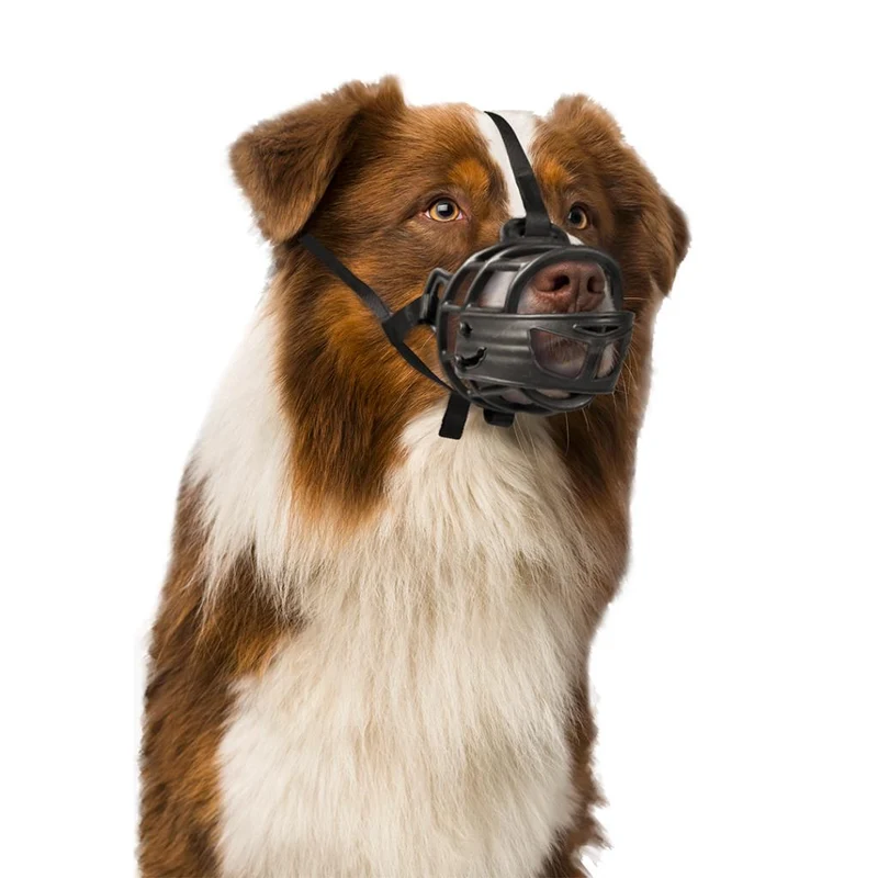 🐾 DUVO Bozal de Goma Ajustable para Perros | Ergonómico y Seguro