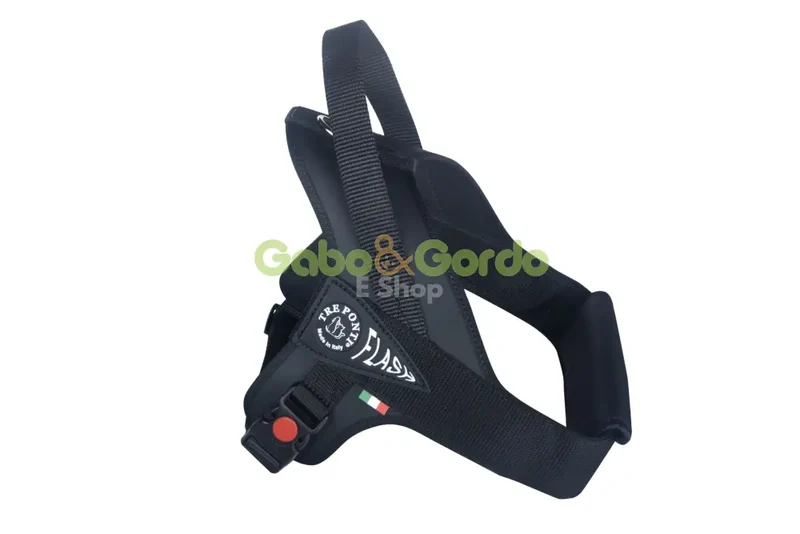 Arnés Reflectante TRE PONTI Flash Negro para Perros Medianos y Grandes – Seguridad, Comodidad y Estilo en las Islas Canarias