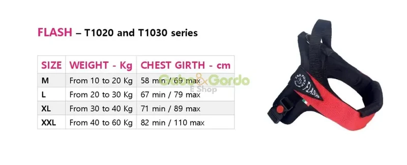 Arnés Reflectante TRE PONTI Flash Negro para Perros Medianos y Grandes – Seguridad, Comodidad y Estilo en las Islas Canarias
