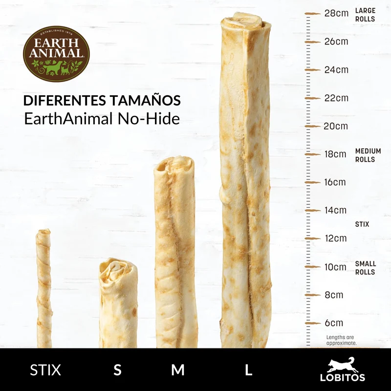 EarthAnimal No-Hide Stix Pollo Multipack 10x
