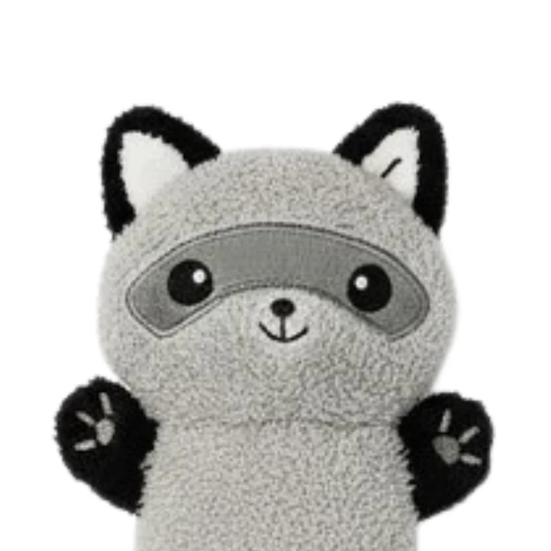 Twinbee Peluche Mapache con Cuerda interior 45cm