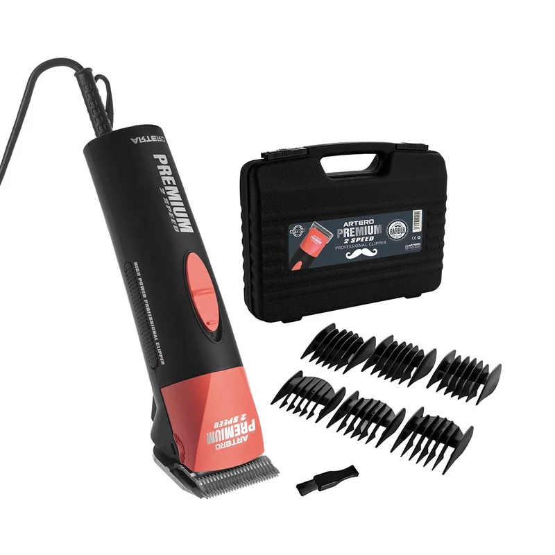 Maquina de peluquería Artero Premium color naranja para perros y gatos