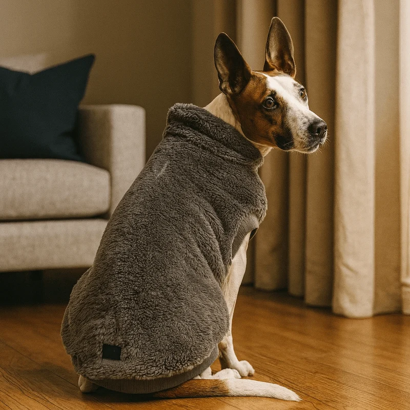 FuzzYard Sweater - Turtle Teddy 25 - Gunmetal Grey