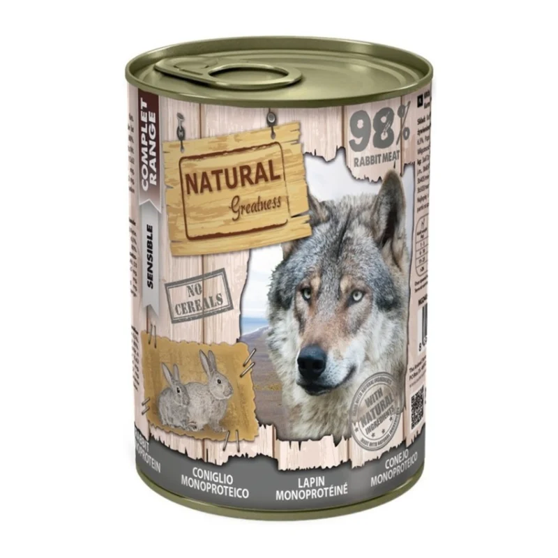 Natural Greatness dog Monoproteico Conejo