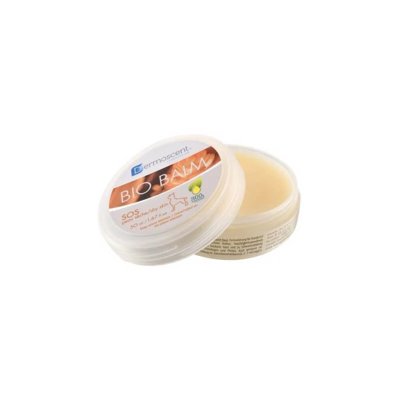 🐾 Biobalm 50 ml Dermoscent – Hidratación y protección natural para las patas, trufa y callos de tu perro