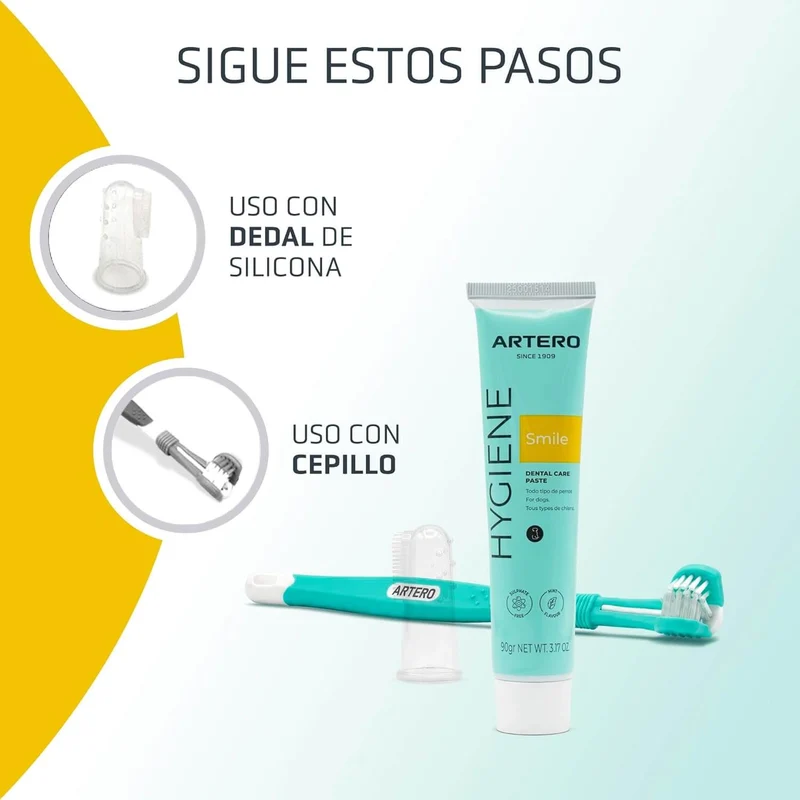 🦷 Artero Pack Higiene Dental para Perros – Cuidado Bucal Profesional | Gabo y Gordo E Shop en Gran Canaria y Canarias