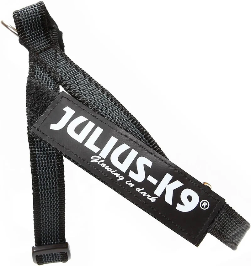 JULIUS K9 IDC Arnés Cinta Grey y Negro para perros