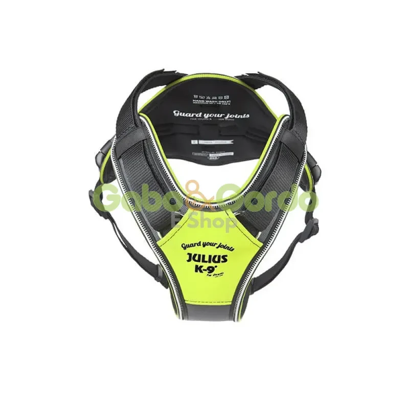 🐾 JULIUS K9 IDC® Longwalk Neon Gray | Arnés para perros color neón-gris