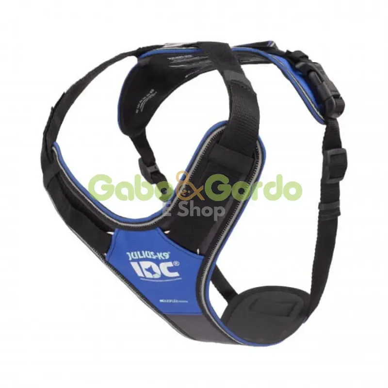 🐾 JULIUS K9 IDC® Longwalk Neon Gray | Arnés para perros color neón-gris