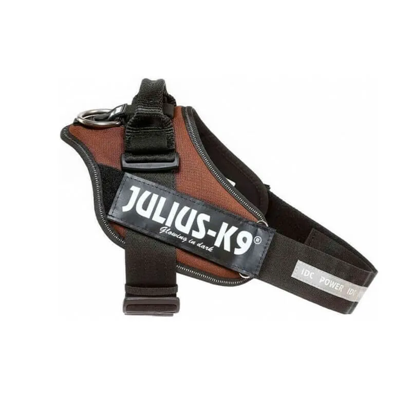 JULIUS K9 IDC Powerharness Arnés Chocolate para perros