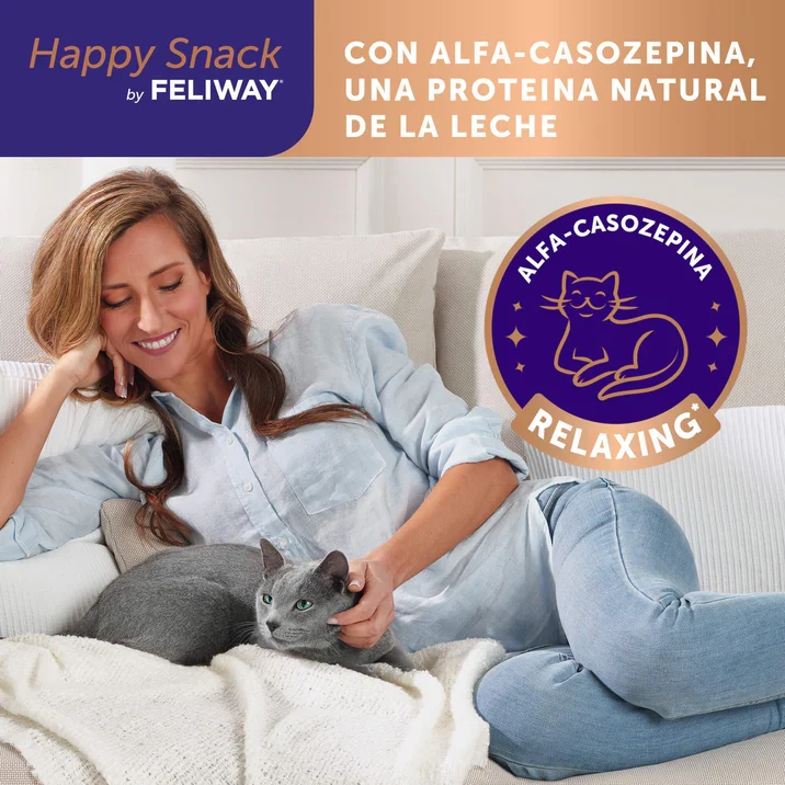 Feliway Happy Snack - Salmón 6x15g