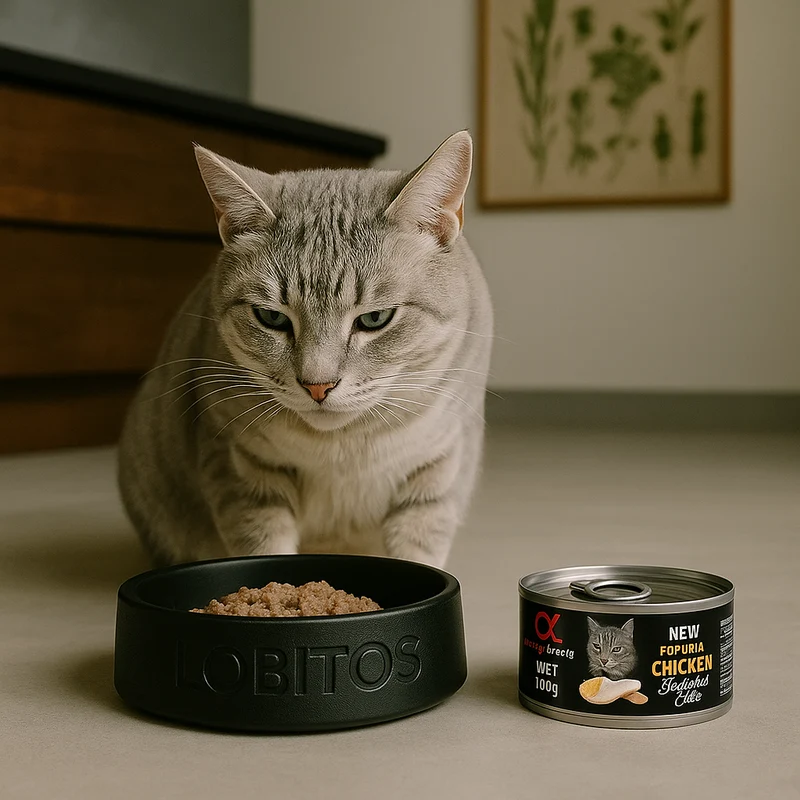 Alpha Spirit Cat Lata de Pollo para Gatos Esterilizados