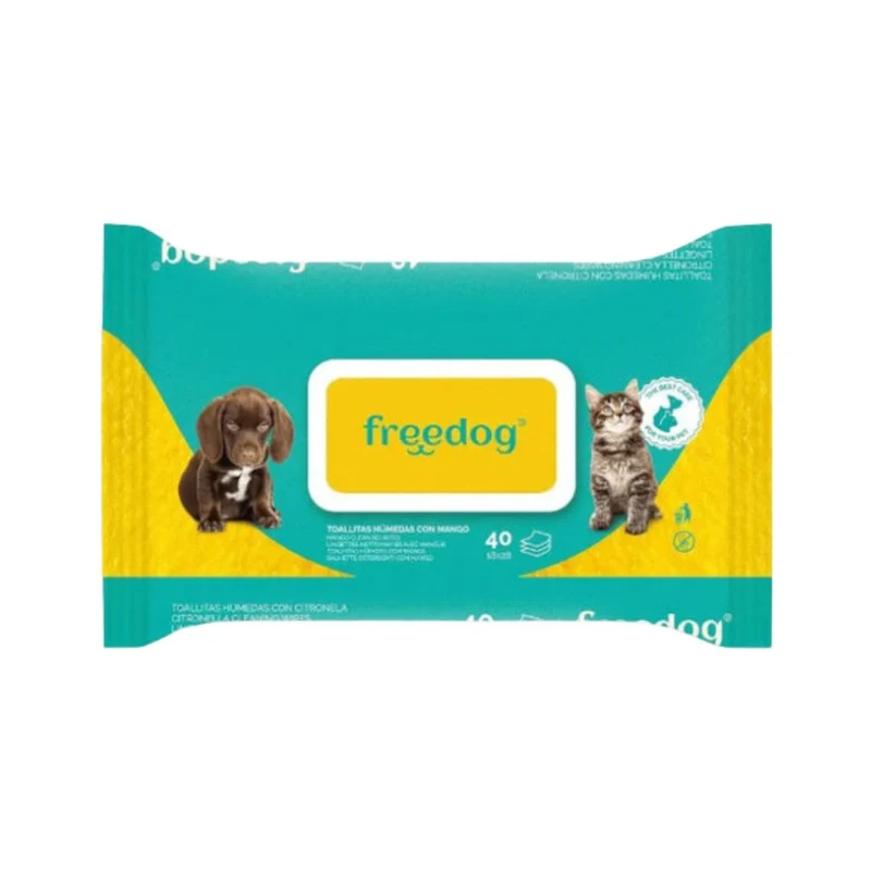 Freedog Toallitas de Mango