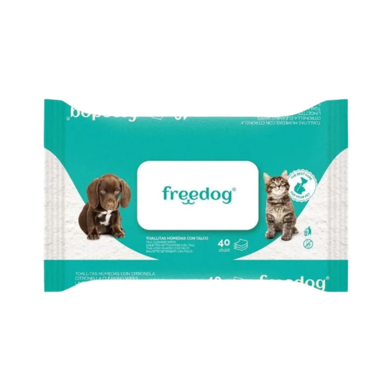 Freedog Toallitas de Talco