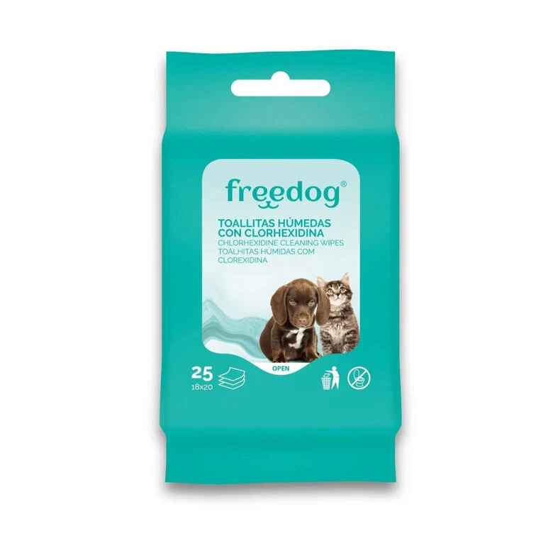 Freedog Toallitas de Clorhexidina
