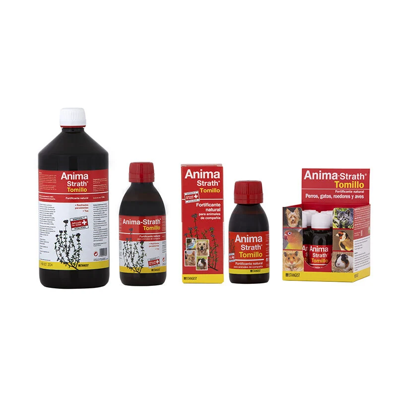 Anima Strath Tomillo 100 ml | Facilita la hidratación y recuperación de las vías respiratorias y refuerza las defensas