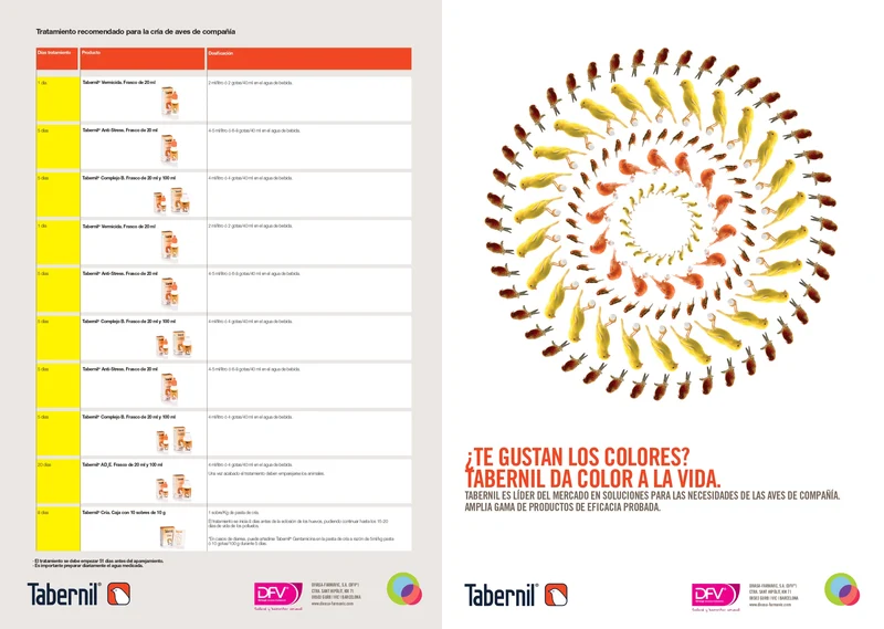 Tabernil Total 100 ml – Suplemento vitamínico para aves