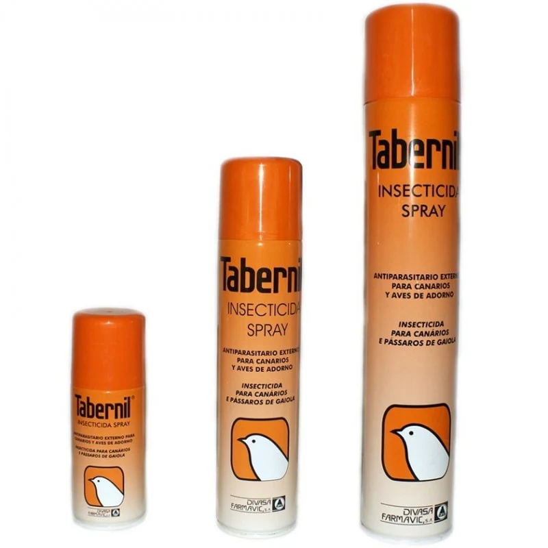 Tabernil Insectic Spray 400 ml | Antiparasitario para aves ornamentales