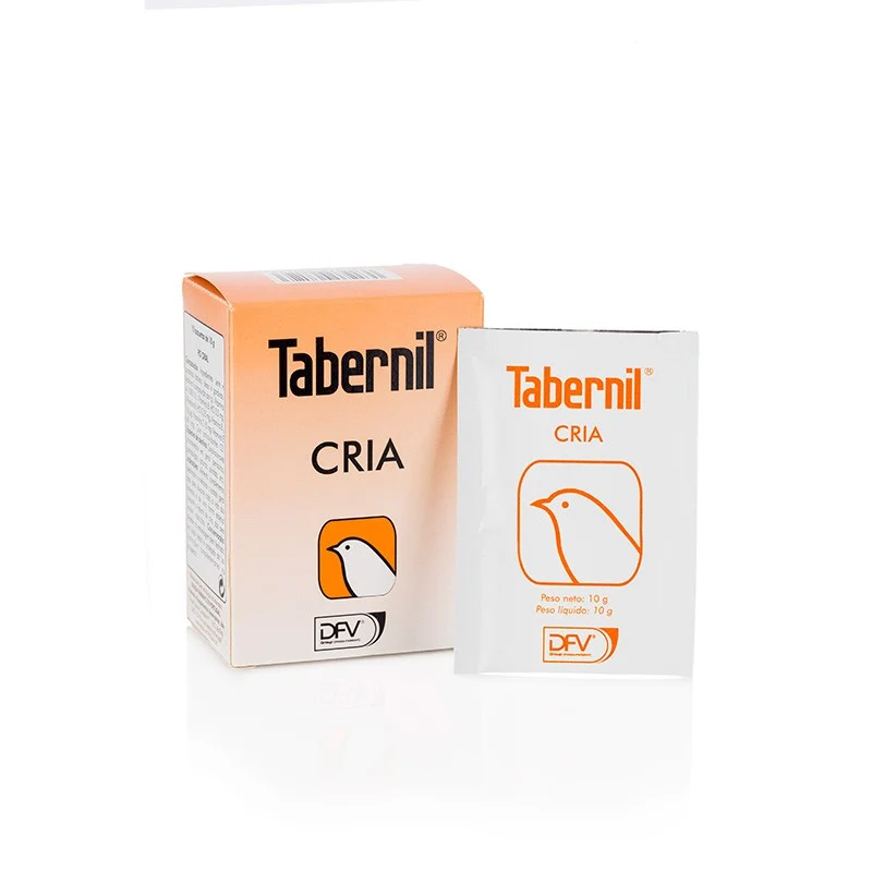 🐣 Tabernil Cría 10 sobres – Apoyo natural para aves en su etapa más delicada