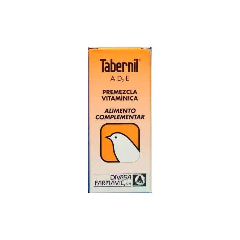 🪶 Tabernil A D3 E 20 ml – Fertilidad, incubabilidad y salud ósea para aves