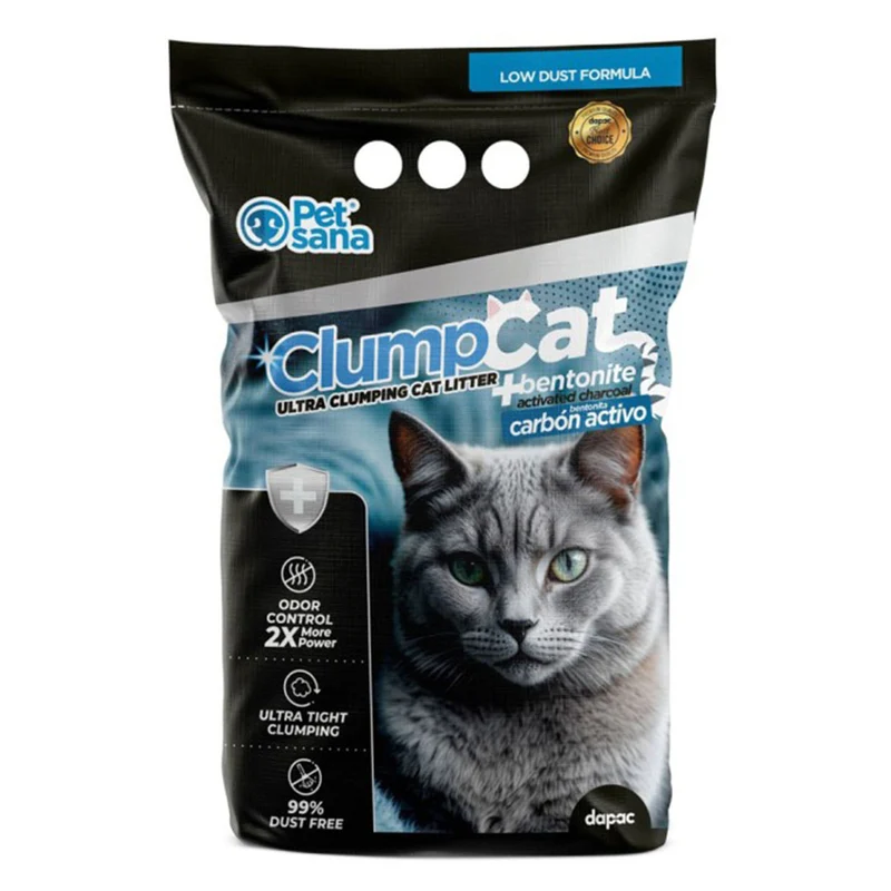 PetSana ClumpCat Carbón Doble Activo 10l