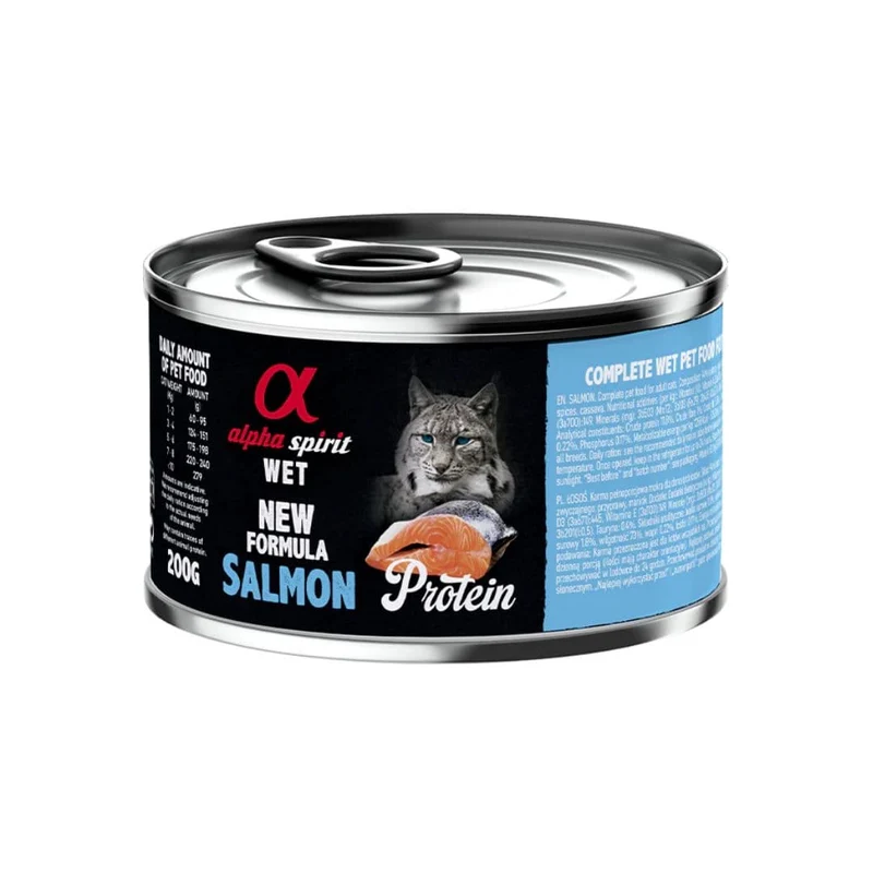 Alpha Spirit Cat Lata de Salmón