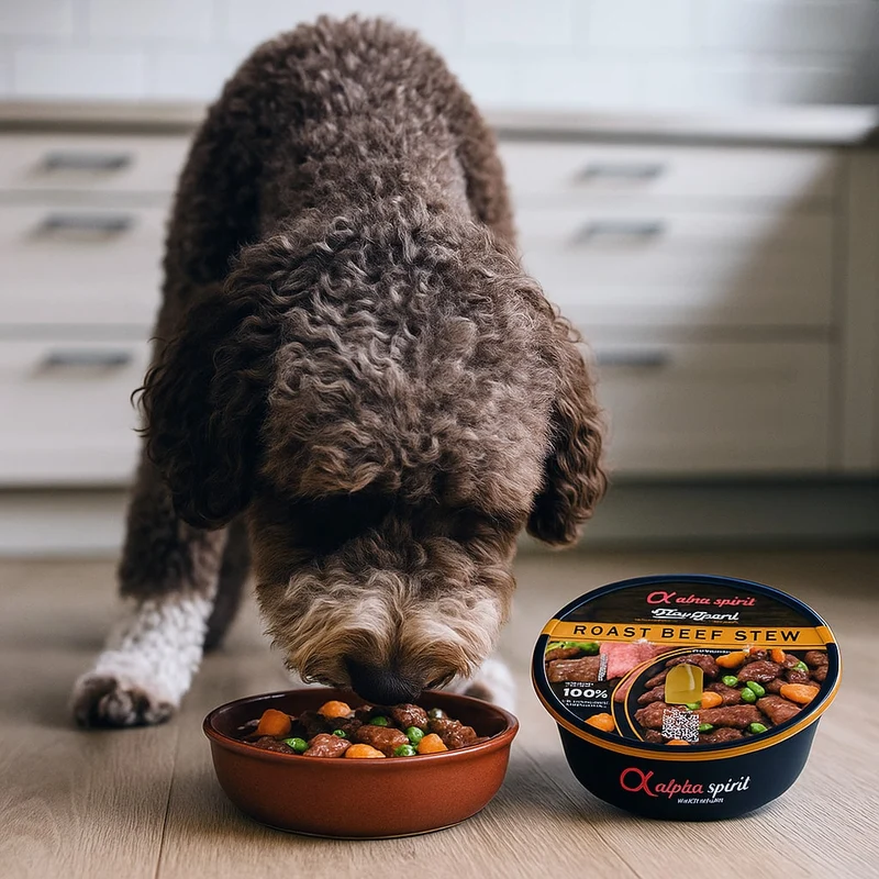 Alpha Spirit Dog Real Food Ternera