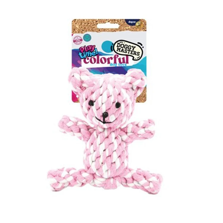 DoggyMasters Colorful Oso Rosa 12cm