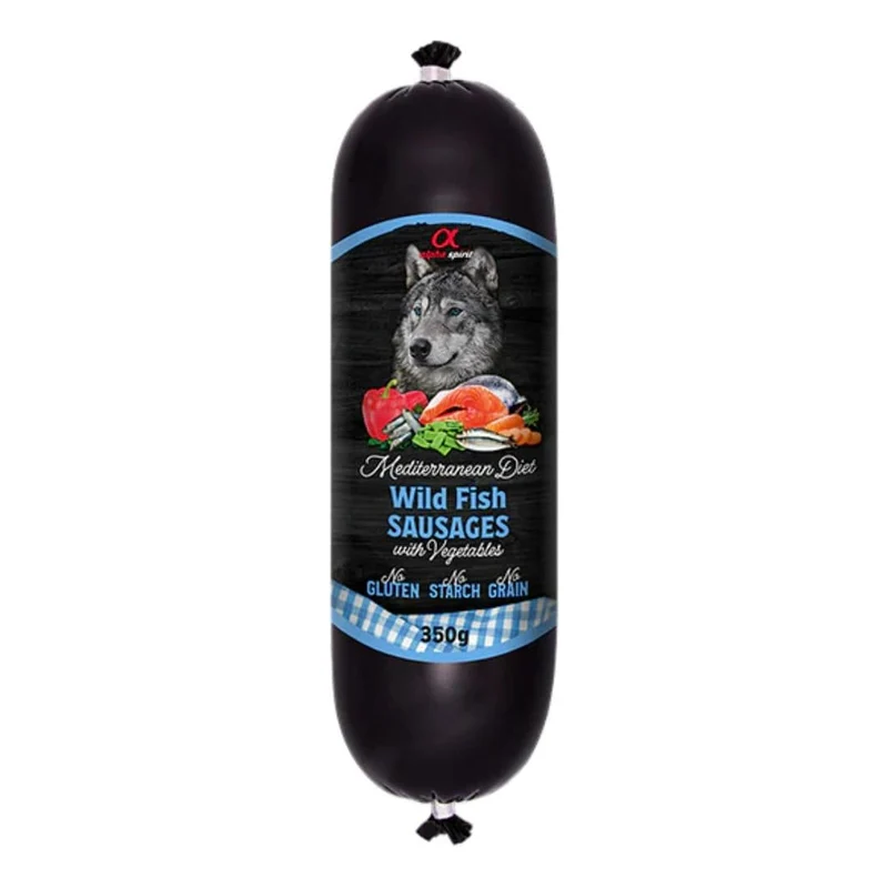 Alpha Spirit Salchicha "Mediterranean Diet" Wild Fish